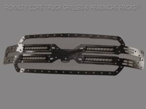 Royalty Core - Royalty Core 15734 Ford F-150 2018-2019 RC5X Quadrant LED Full Grille Replacement - Image 2