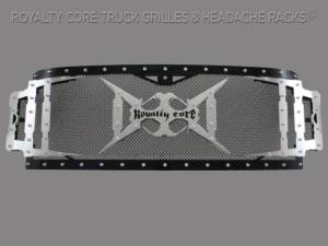 Royalty Core - Royalty Core 15787 Ford Super Duty 2017-2019 RC6D Raised Graphic Full Grille Replacement - Image 2