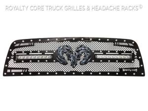 Royalty Core - Royalty Core 15799 Dodge Ram 2500/3500/4500 2013-2018 RC2X X-Treme Dual LED Grille With Ram Skull*STOCK* - Image 3