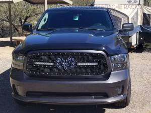 Royalty Core - Royalty Core 15800 Dodge Ram 1500 2013-2018 RC2X X-Treme Dual LED Grille With Ram Skull - Image 3