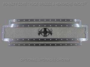 Royalty Core - Royalty Core 15806 Ford Super Duty 2017-2019 RC7 Layered Full Grille Replacement - Image 3