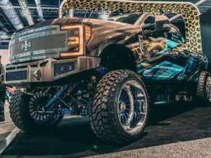 Royalty Core - Royalty Core 15806 Ford Super Duty 2017-2019 RC7 Layered Full Grille Replacement - Image 4