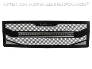 Royalty Core - Royalty Core 15808 Chevrolet Silverado 1500 Z71 2014-2015 RC4X Layered 30" Curved LED Grille - Image 2