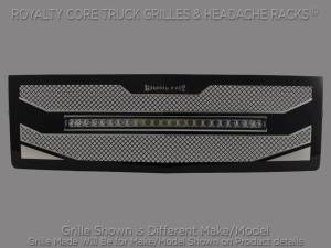 Royalty Core 15817 Dodge Ram 1500 2009-2012 RC4X Layered 30" Curved LED Grille