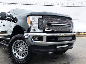 Royalty Core - Royalty Core 15818 Ford Super Duty 2017-2019 RC4X Layered 30" Curved LED Grille - Image 4