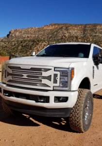Royalty Core - Royalty Core 16050 Ford Super Duty F-250/F-350/F-450 RC4 DOUBLEX Layered with TWO 30" Curved LED Grille - Image 2