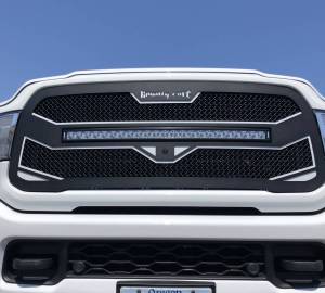 Royalty Core - Royalty Core 19003 Dodge Ram 2500/3500/4500 2019  RC4X Layered 30" Curved LED Grille - Image 3