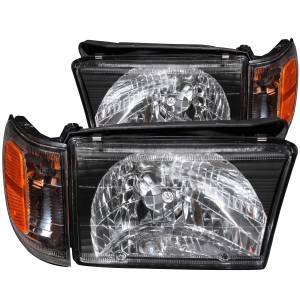 Anzo USA 111077 Crystal Headlight Set