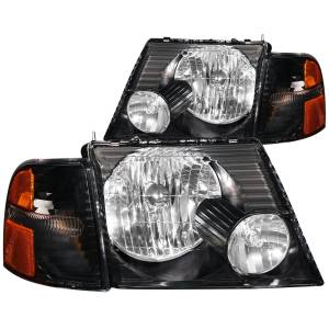 Anzo USA 111071 Crystal Headlight Set