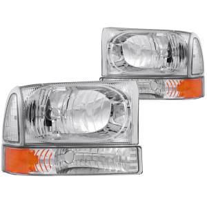 Anzo USA 111081 Crystal Headlight Set