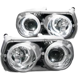 Anzo USA 121004 Projector Headlight Set w/Halo