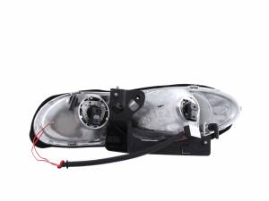 Anzo USA - Anzo USA 121024 Crystal Headlight Set w/Halo - Image 2