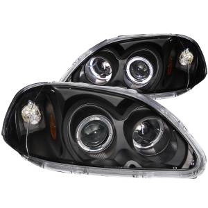Anzo USA 121068 Projector Headlight Set w/Halo