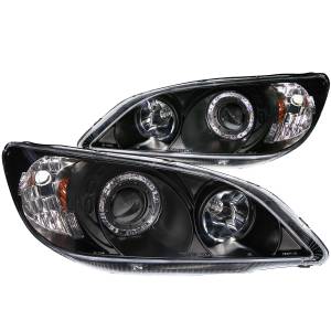Anzo USA 121059 Projector Headlight Set w/Halo