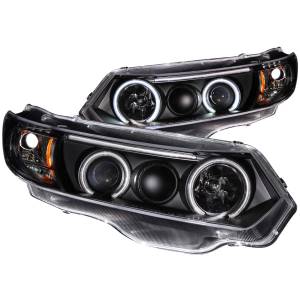 Anzo USA 121062 Projector Headlight Set w/Halo