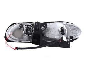 Anzo USA - Anzo USA 121025 Crystal Headlight Set w/Halo - Image 2