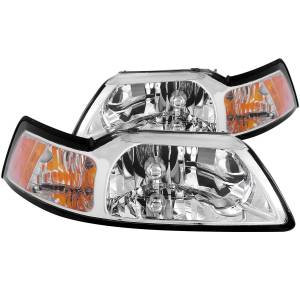 Anzo USA 121041 Crystal Headlight Set
