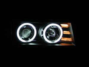 Anzo USA - Anzo USA 111079 Projector Headlight Set w/Halo - Image 3