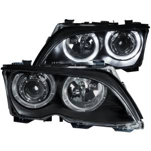 Anzo USA 121140 Projector Headlight Set w/Halo