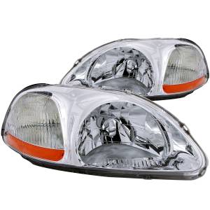 Anzo USA 121161 Crystal Headlight Set