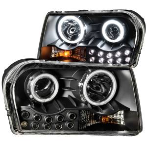 Anzo USA 121152 Projector Headlight Set w/Halo