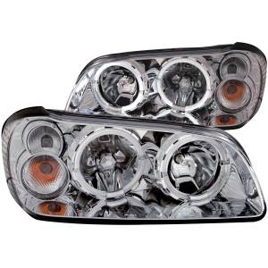 Anzo USA 121202 Crystal Headlight Set w/Halo
