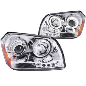 Anzo USA 121219 Projector Headlight Set w/Halo