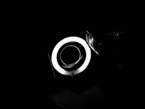 Anzo USA - Anzo USA 121227 Projector Headlight Set w/Halo - Image 3