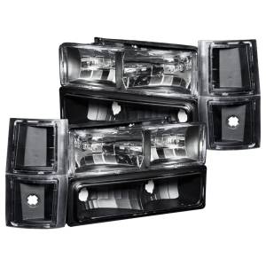 Anzo USA 111100 Crystal Headlight Set