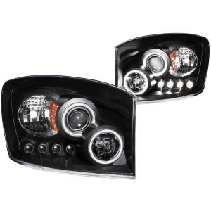 Anzo USA 111104 Projector Headlight Set w/Halo
