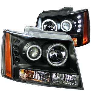 Anzo USA 111109 Projector Headlight Set w/Halo