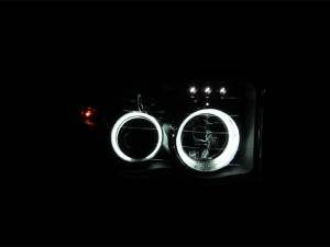 Anzo USA - Anzo USA 111166 Projector Headlight Set w/Halo - Image 3