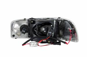 Anzo USA - Anzo USA 111191 Projector Headlight Set w/Halo - Image 2