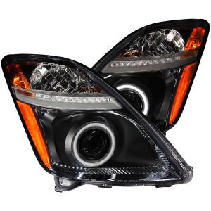 Anzo USA 121291 Projector Headlight Set w/Halo