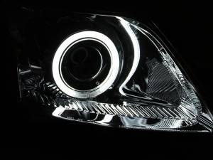 Anzo USA - Anzo USA 121295 Projector Headlight Set w/Halo - Image 3
