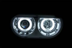 Anzo USA - Anzo USA 121307 Projector Headlight Set w/Halo - Image 3
