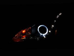 Anzo USA - Anzo USA 121337 Projector Headlight Set w/Halo - Image 3