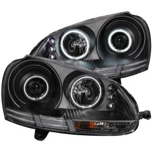 Anzo USA 121345 Projector Headlight Set w/Halo