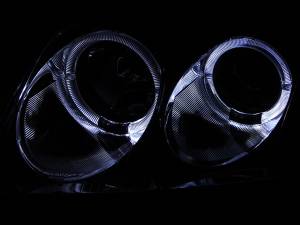 Anzo USA - Anzo USA 121358 Projector Headlight Set w/Halo - Image 3