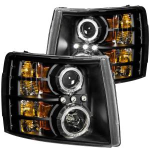 Anzo USA 111200 Projector Headlight Set w/Halo