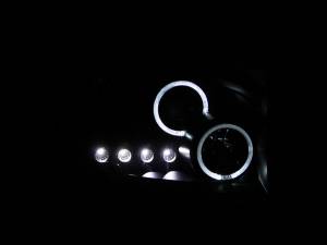 Anzo USA - Anzo USA 111210 Projector Headlight Set w/Halo - Image 3