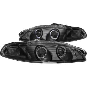 Anzo USA 121365 Projector Headlight Set w/2 Halos