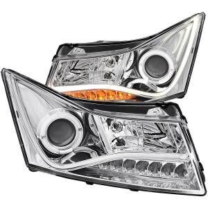 Anzo USA 121410 Projector Headlight Set w/Halo