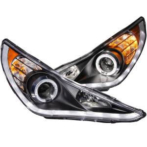 Anzo USA 121425 Projector Headlight Set w/Halo