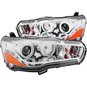 Anzo USA 121427 Projector Headlight Set w/Halo