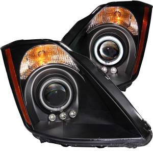 Anzo USA 121446 Projector Headlight Set w/Halo