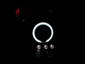 Anzo USA - Anzo USA 121446 Projector Headlight Set w/Halo - Image 3