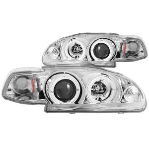 Anzo USA 121065 Projector Headlight Set w/Halo