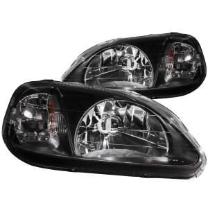 Anzo USA 121070 Crystal Headlight Set