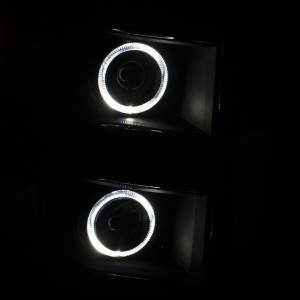 Anzo USA - Anzo USA 111344 Projector Headlight Set w/Halo - Image 3